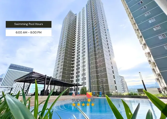 Apartment Avida Riala, It Park - Style - Queen Bed - Swimming Pool Cebu
